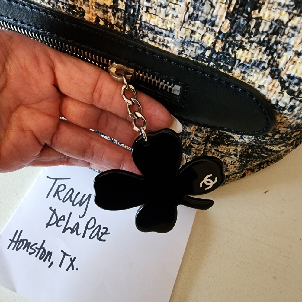 Chanel tweed satchel / speedy style - Picture 11 of 16